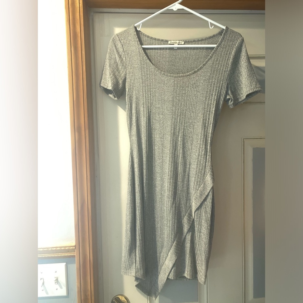 Gray Charlotte Russe mini dress summer